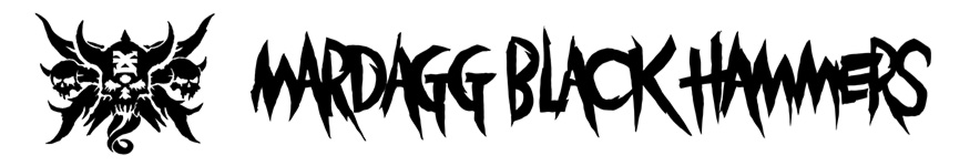 Mardagg Black Hammers Logo